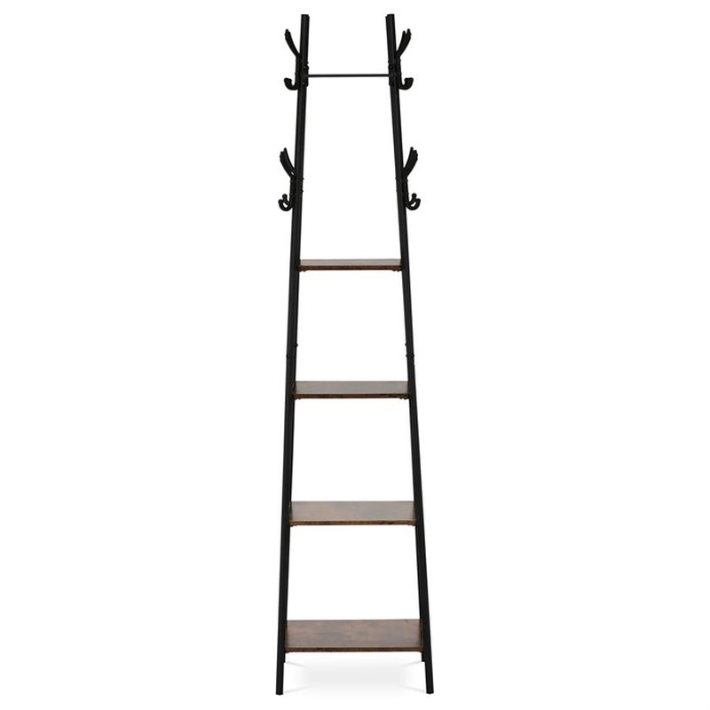 Vešiak stojanový, 170cm, MDF, staré drevo, GD-170 OLW
