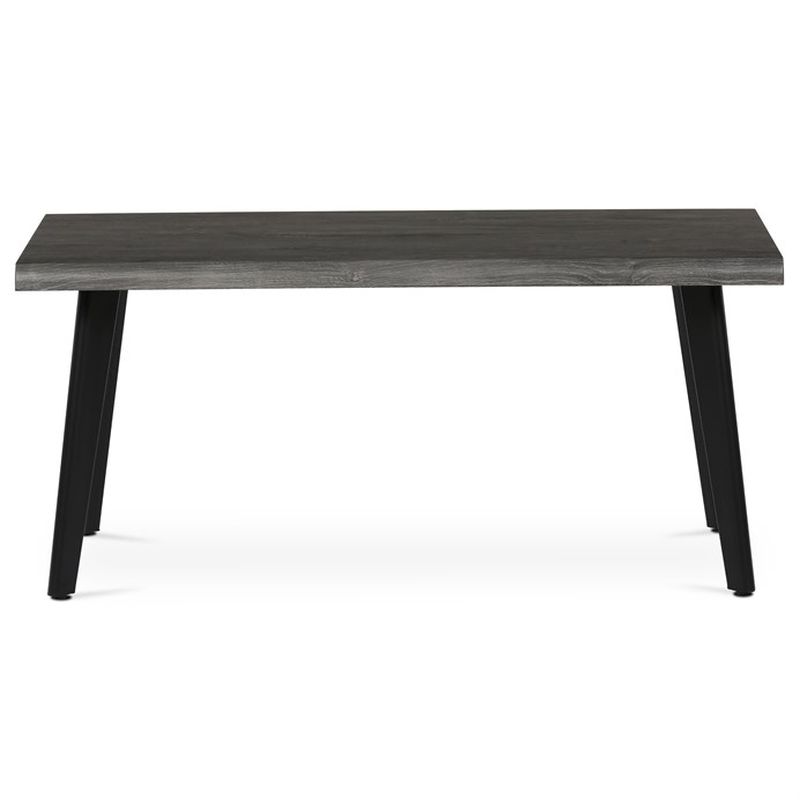 Konferenčný stolík 120x60 cm, MDF, sivý dub, CT-F4412 GREY