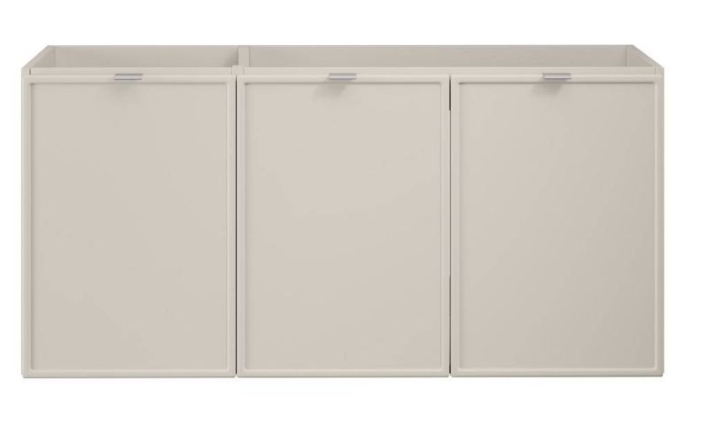 Skrinka pod umývadlo, 120cm, cashmere mat, BELLA 82-120-46-3D