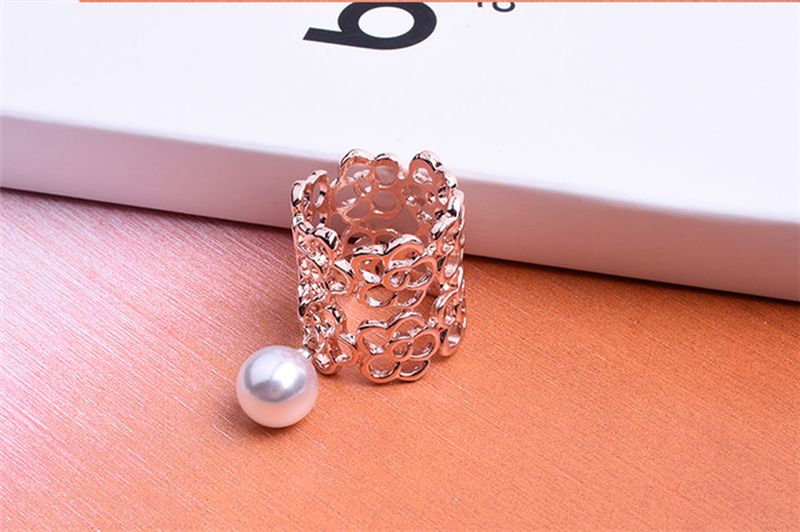 Ozdoba pre šatku,šál v ružovo zlatej farbe