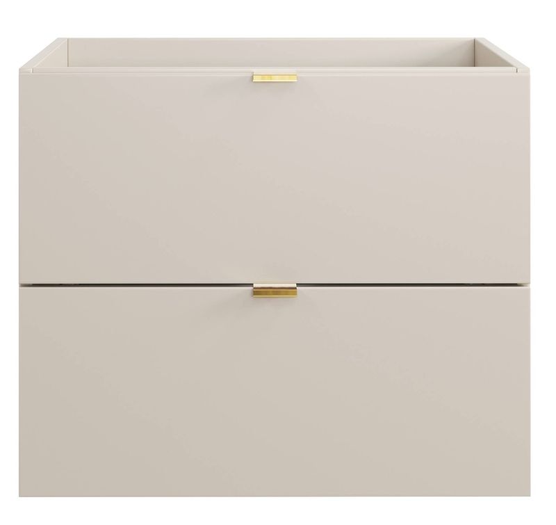 Skrinka pod umývadlo, 60cm, kašmír mat, DALIA CASHMERE 82-60-46-2S