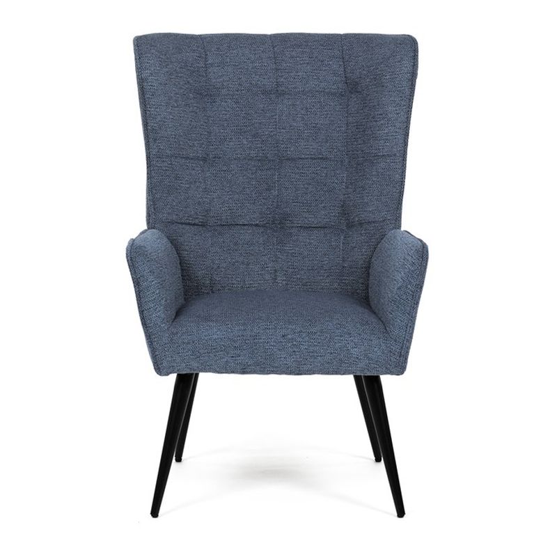 Relaxačné kreslo, modrá látka, AK-315 BLUE2
