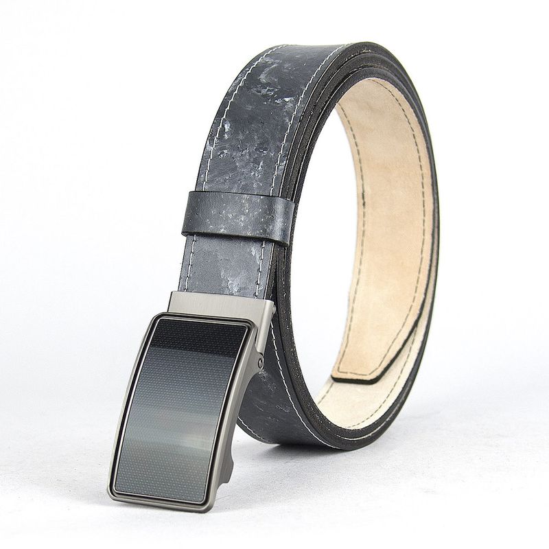 Kožený ručne maľovaný opasok, pracka s brzdou, 133cm, Limitovaná edícia 09