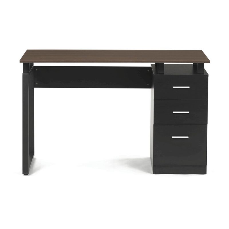 Kancelársky PC stôl, 120x60cm, orech, APC-3218 OAK