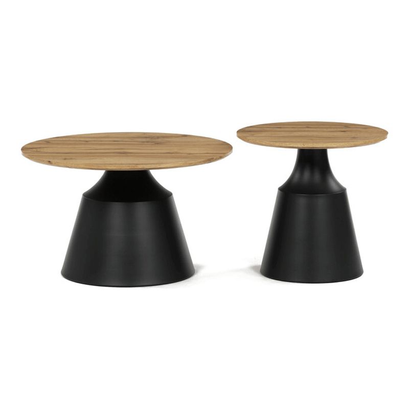 Sada dvoch konferenčných stolov, 70x70cm, CT-F4150 ART