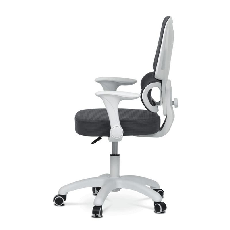 Detská stolička, sivá, sieťovina, 120 kg, KA-K1063 GREY