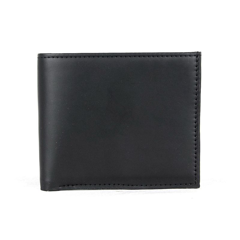 Pánska jednoduchá peňaženka z pravej kože č.8762 v čiernej farbe