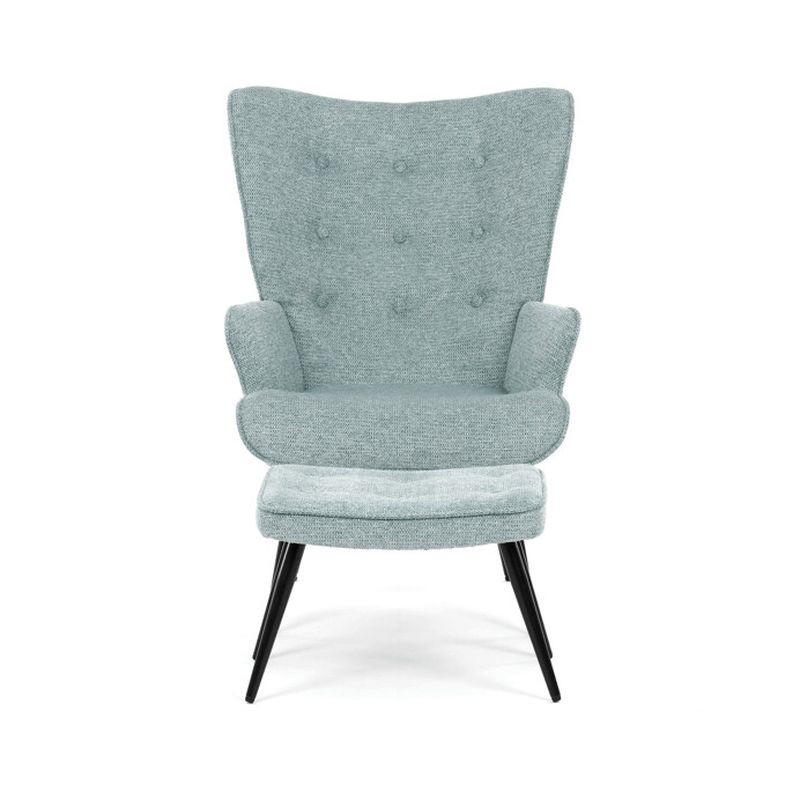 Relaxačné kreslo, modrá zamatová látka, AK-303 BLUE2