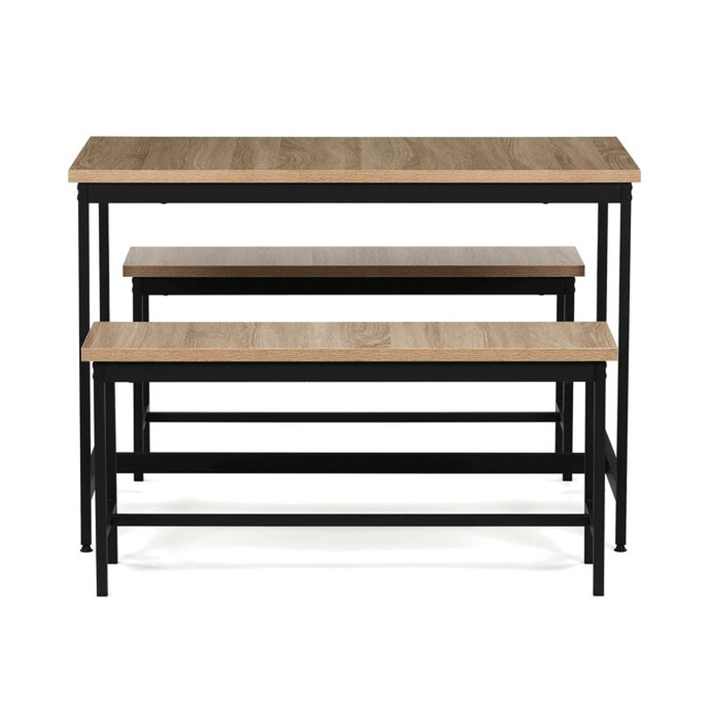 Jedálenský set, 110x60cm, MDF dub, AUT-G1175 OAK