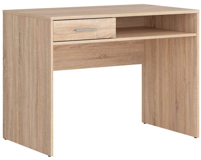 Písací stôl, 100x59cm, dub sonoma, NEPO PLUS BIU1S