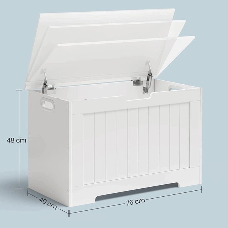 Úložný box, 76cm, biely, ABO-E1011 WT