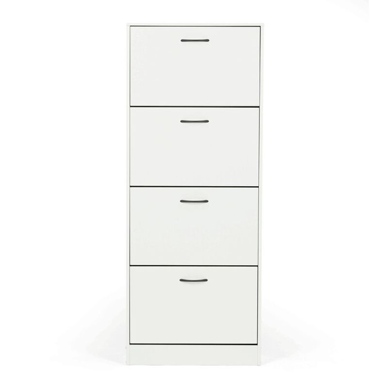 Botník, 60cm, MDF, biely, ABO-G1018 WT