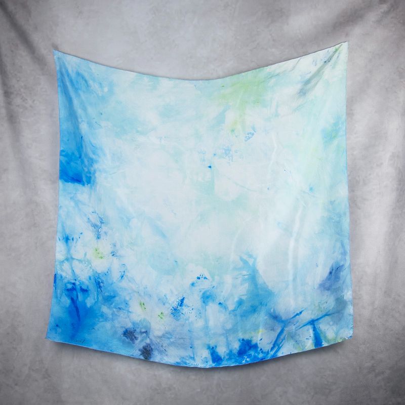 Hodvábna šatka VZOR_58, 85 x 85cm, Made in Slovakia