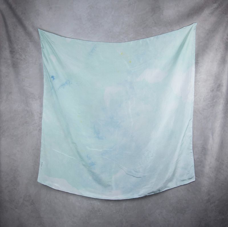 Hodvábna šatka VZOR_60, 85 x 85cm, Made in Slovakia