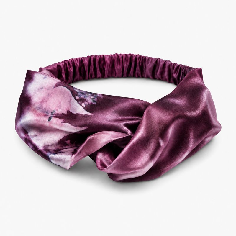 Luxusná hodvábna čelenka LIMITED_05 – Made in Slovakia