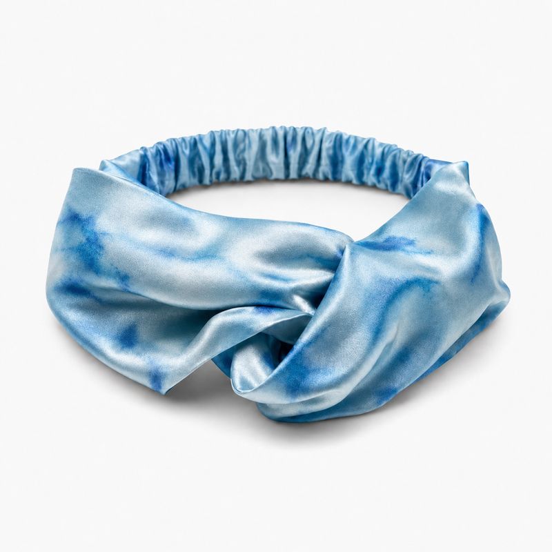 Luxusná hodvábna čelenka LIMITED_06 – Made in Slovakia