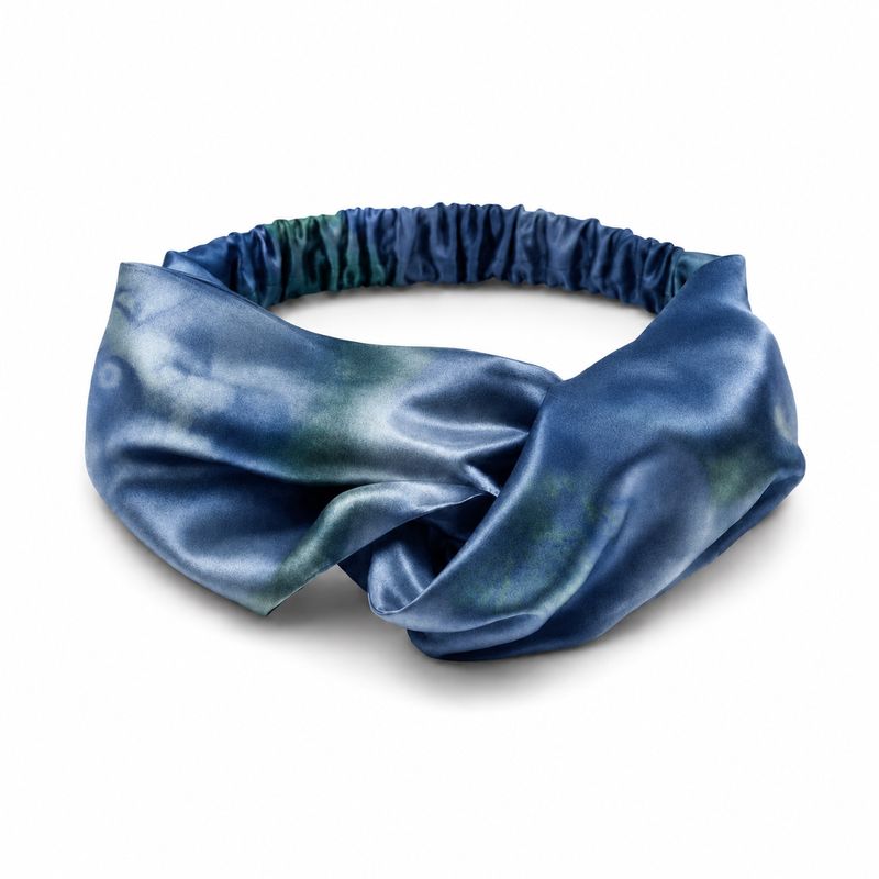 Luxusná hodvábna čelenka LIMITED_13 – Made in Slovakia