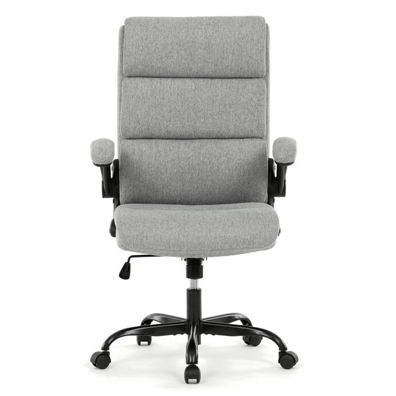 Kancelárske kreslo, sivá látka, 150 kg, KA-K3104 GREY