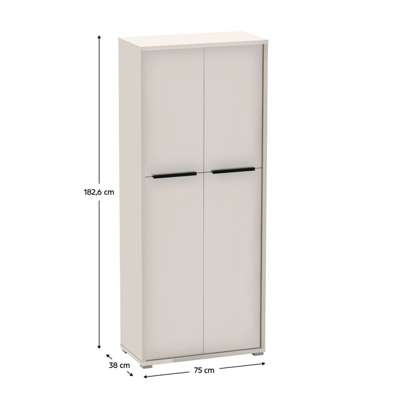 Skriňa, 75cm, policová, kašmír, RIOMA NEW TYP 07