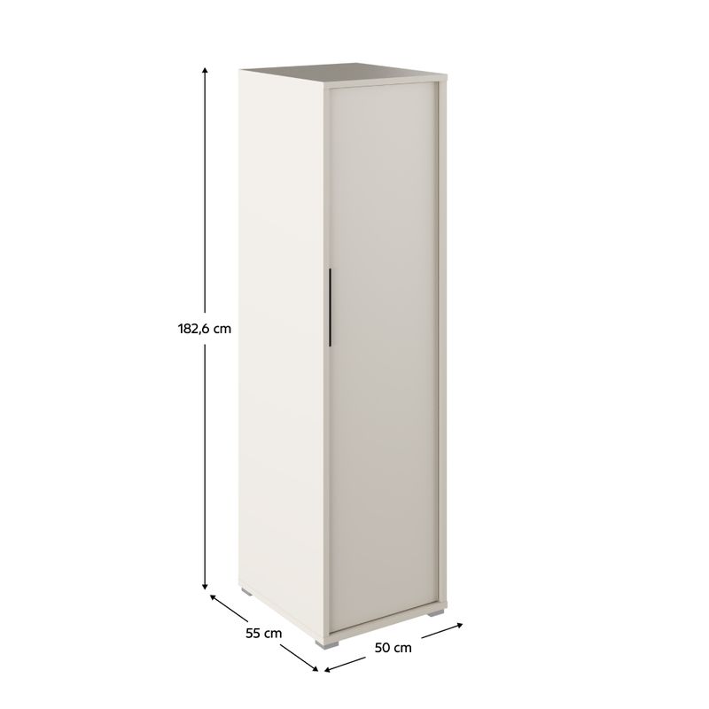 Vešiaková skriňa, 50cm, kašmír, RIOMA NEW TYP 20