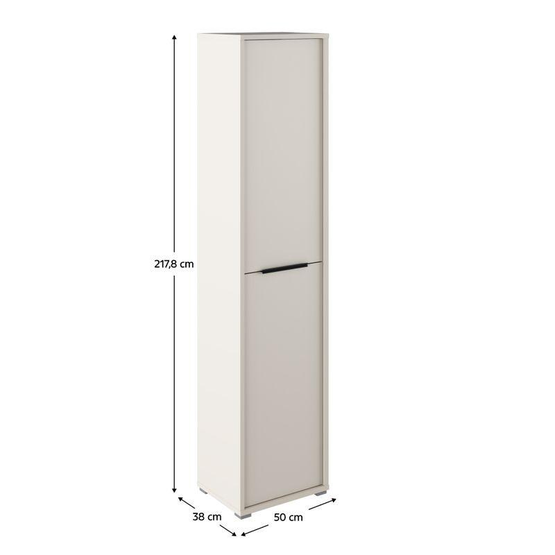 Skriňa, 50cm, policová, kašmír, RIOMA NEW TYP 06