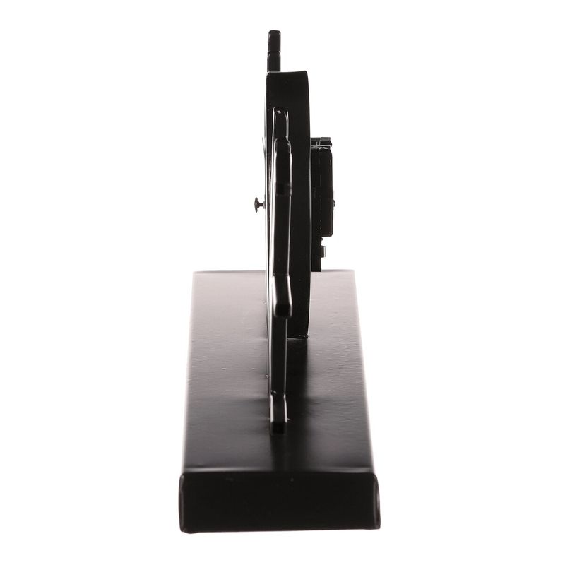 Hodiny stolové, HOME, kov, ciferník v písmene O, 40cm, HW4013