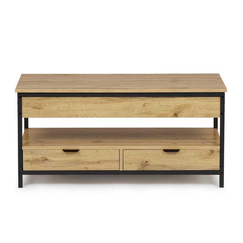 Konferenčný stolík, 100x50cm, MDF dub, CT-I1201 OAK