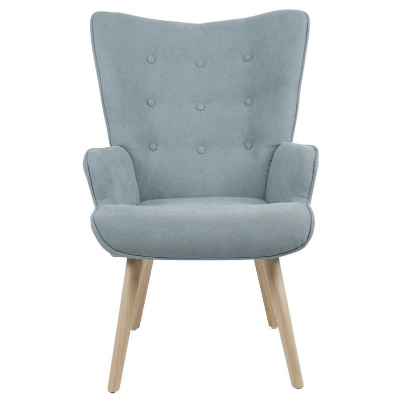 Relaxačné kreslo, modrá látka, AK-301 BLUE2
