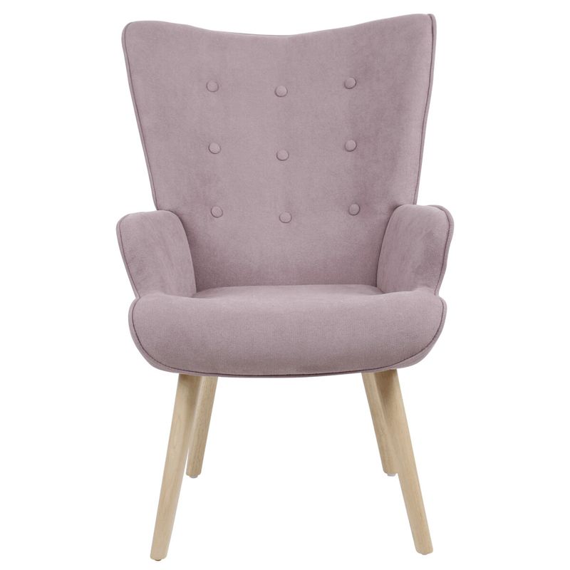 Relaxačné kreslo, ružová látka, AK-301 PINK2