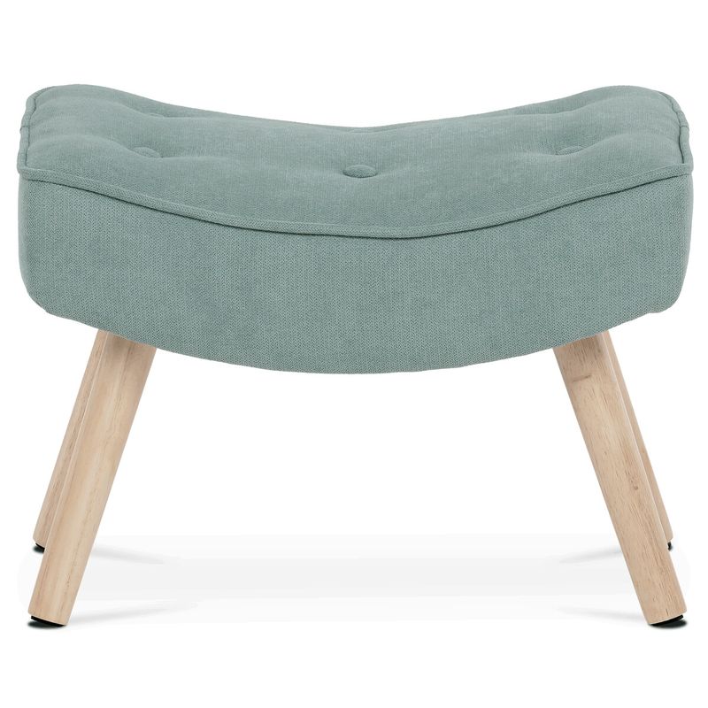 Podnožka, 52cm, modrá látka, AK-301P BLUE2