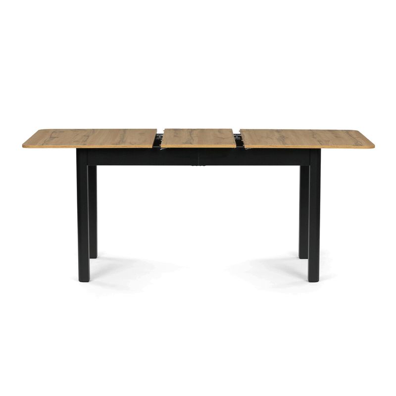Jedálenský stôl rozkladací 140-180x80cm, MDF, divoký dub, AT-3001 OAK