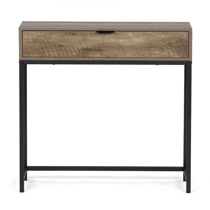 Konzolový stolík 80cm, MDF, sivý dub, CT-G1077 GREY