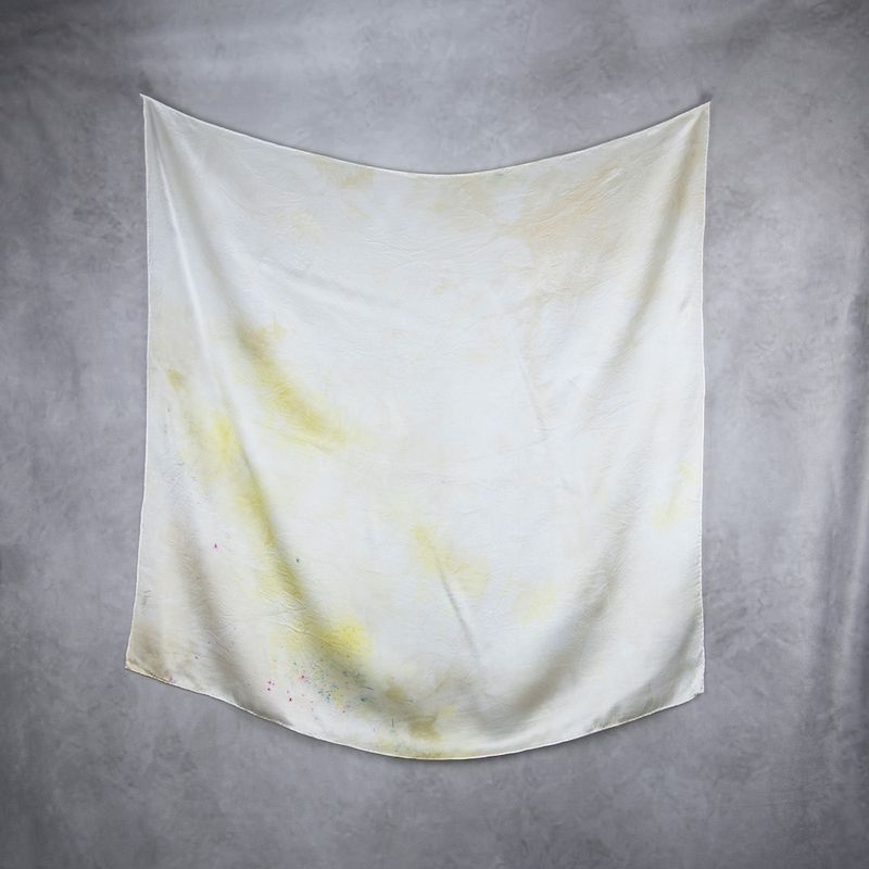Luxusná hodvábna šatka LIMITED_341, Vyrobená na Slovensku, 90 x 90cm