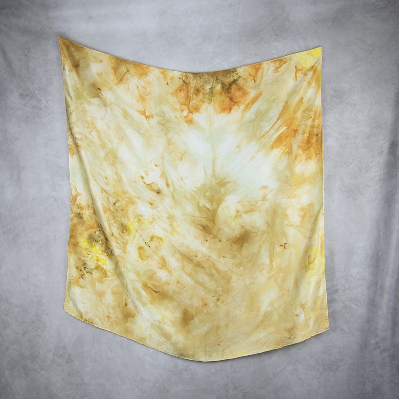 Luxusná hodvábna šatka LIMITED_356, Vyrobená na Slovensku, 90 x 90cm