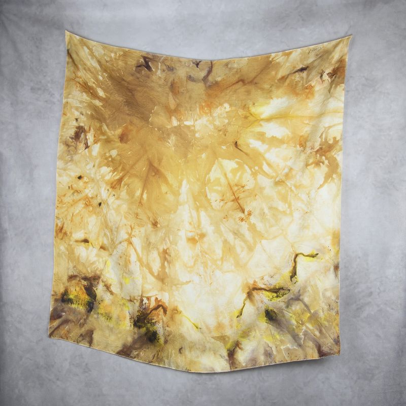 Hodvábna šatka VZOR_83, 85 x 90cm, Made in Slovakia