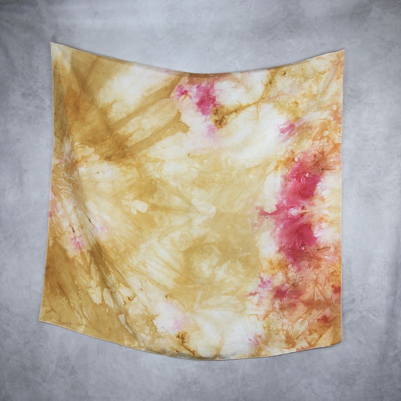 Hodvábna šatka VZOR_88, 85 x 90cm, Made in Slovakia