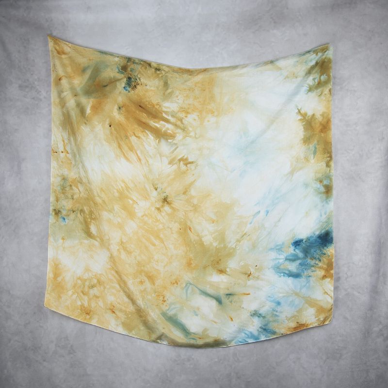 Hodvábna šatka VZOR_91, 85 x 90cm, Made in Slovakia