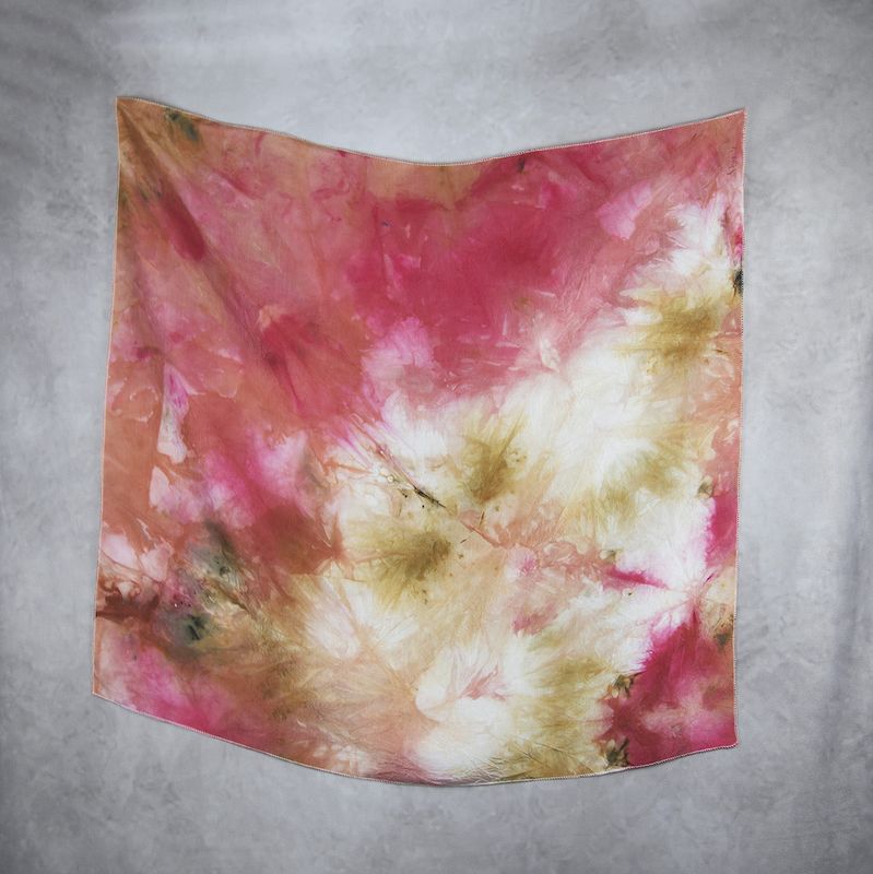 Hodvábna šatka VZOR_97, 85 x 90cm, Made in Slovakia