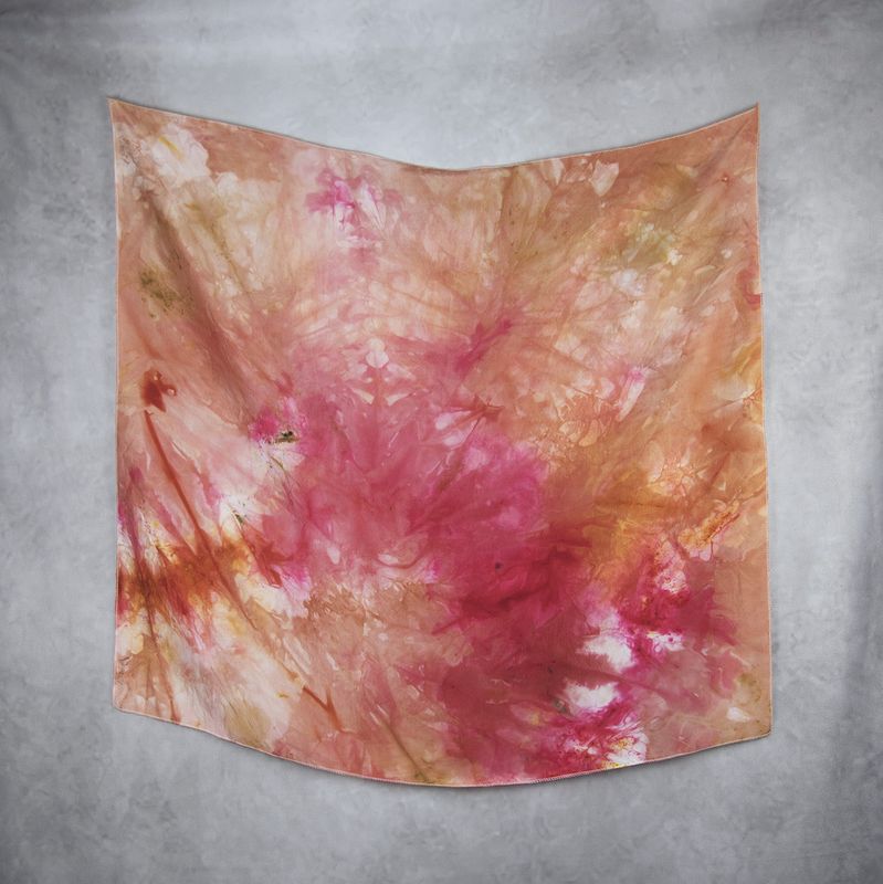 Hodvábna šatka VZOR_99, 85 x 90cm, Made in Slovakia
