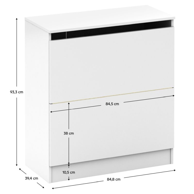 Perinák, 85cm, biely, BETTY 2 BE-02-040