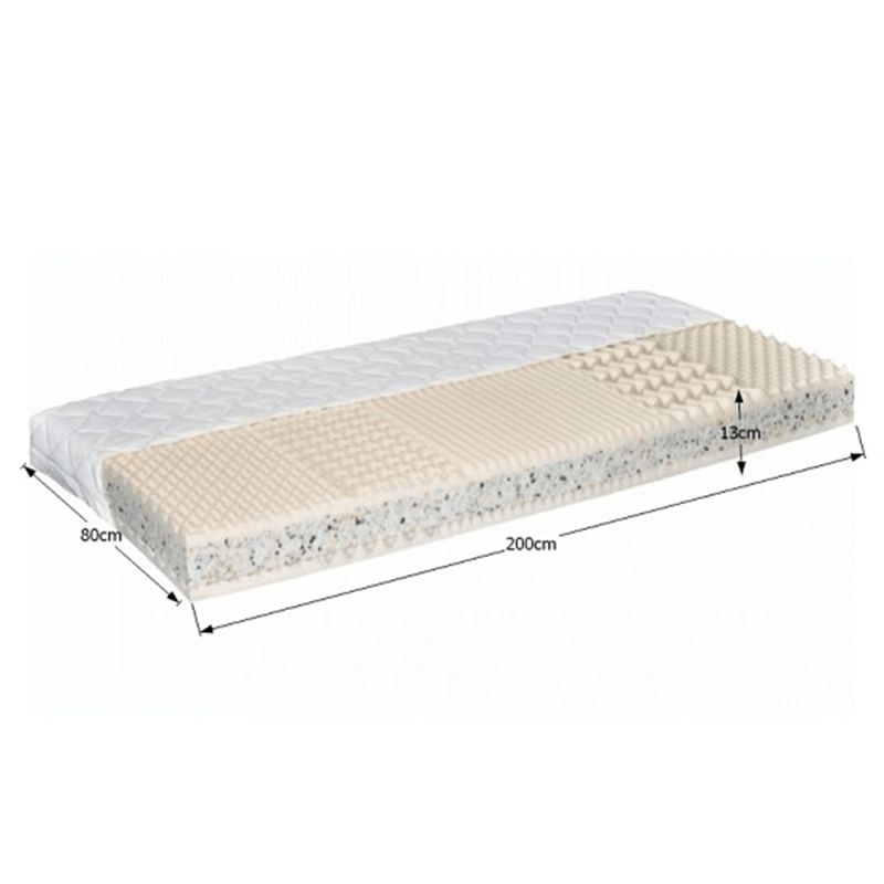 Matrac, gumotex, 200x80x16 cm, CATI