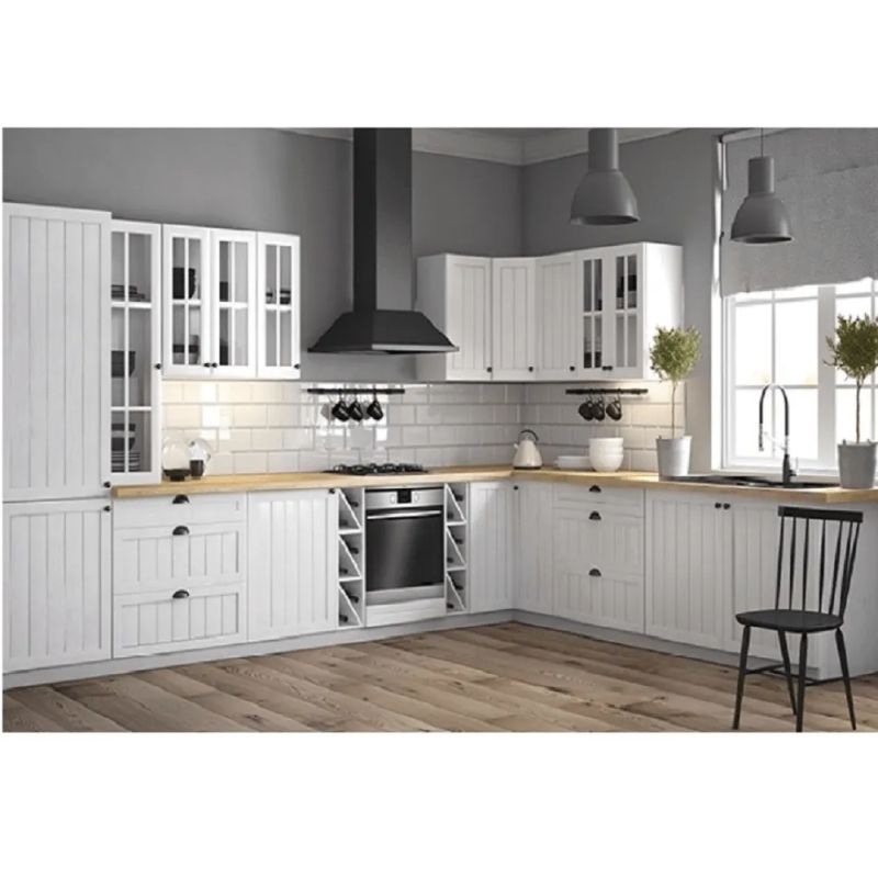 Spodná skrinka, 30cm, biela, sosna andersen, pravá, PROVANCE D30