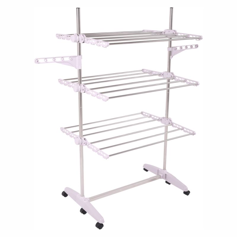 Sušiak na bielizeň, 147cm, svetlofialový, DENAL