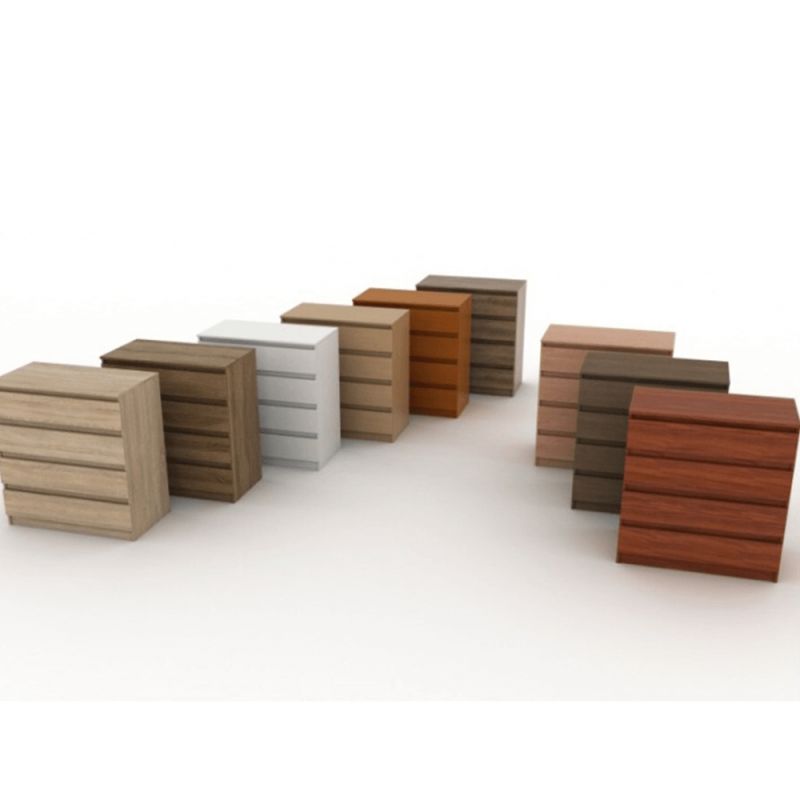 Komoda, 90cm, kombinovaná, dub sonoma, HANY NEW 007