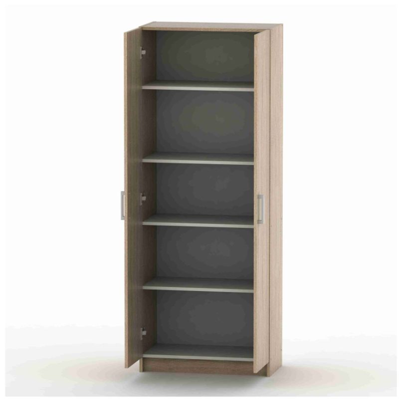 Skriňa, 70cm, policová, dub sonoma, BETTY 7, BE07-004-00