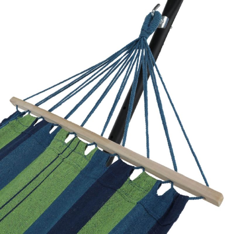 Hojdacia sieť, single, tyrkysová, modrá, zelená, látka, EVANA NEW 