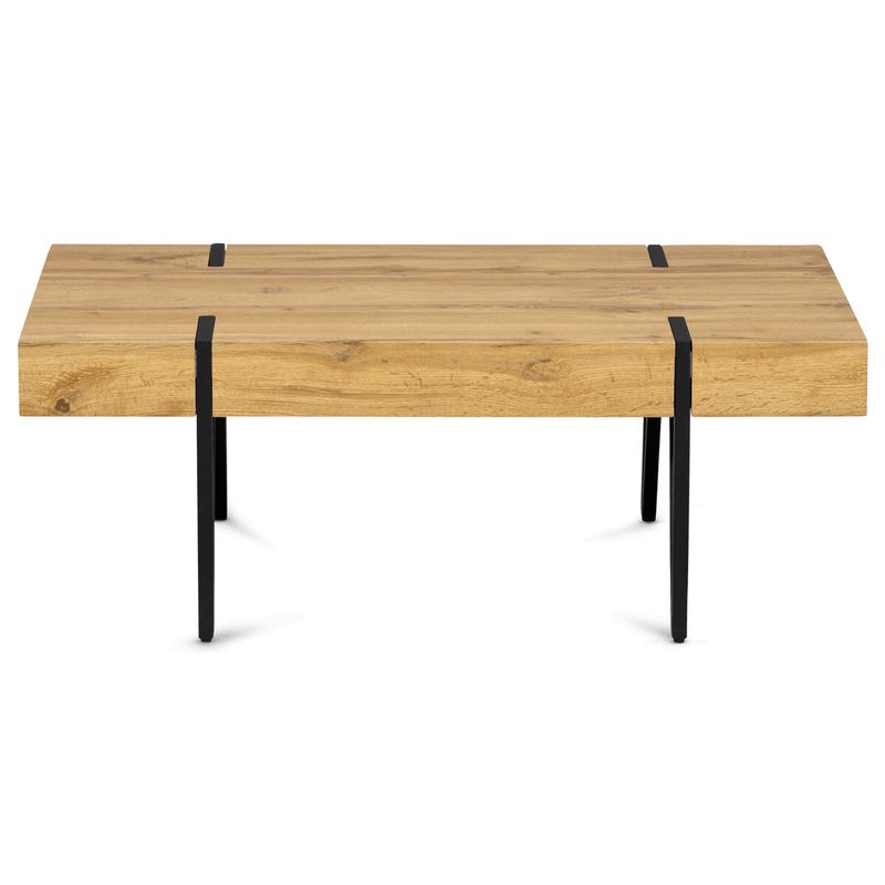 Konferenčný stolík 110x60cm, MDF divoký dub, AHG-233 OAK