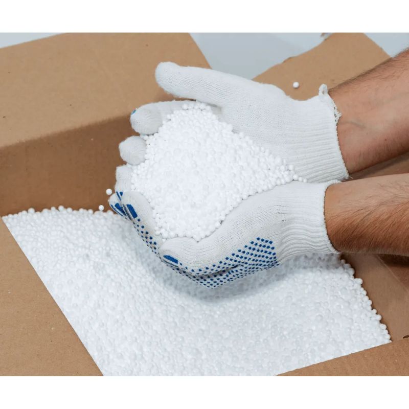 Náplň do sedacích vakov, EPS polystyrénové guľôčky, balenie 10 l