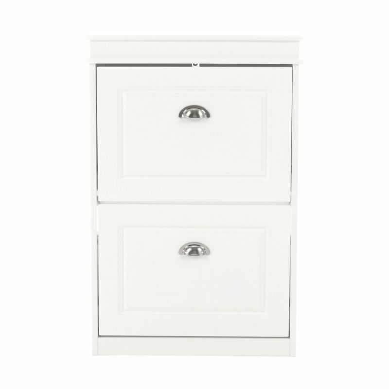 Botník, 54cm, 2-radový, biely, SEBER TYP 1