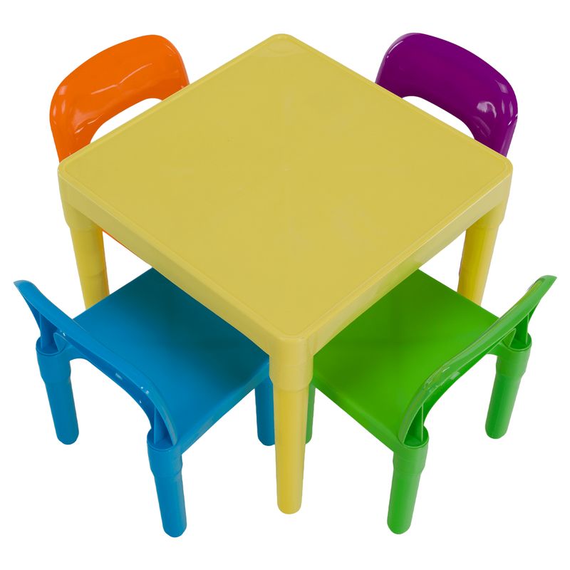 Detský set 1+4, 51x51cm, viacfarebný, plast, ZILBO